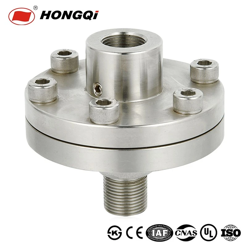 Stainless Steel Diaphragm Pressure Gauge For Flange Mount Installation factory