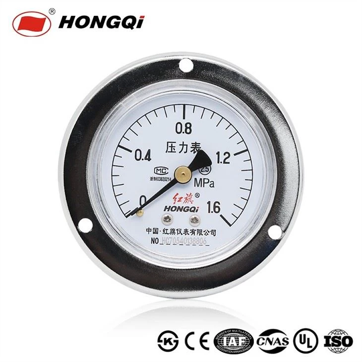 Tin photsphor bronze Bourdon tube pressure gauge