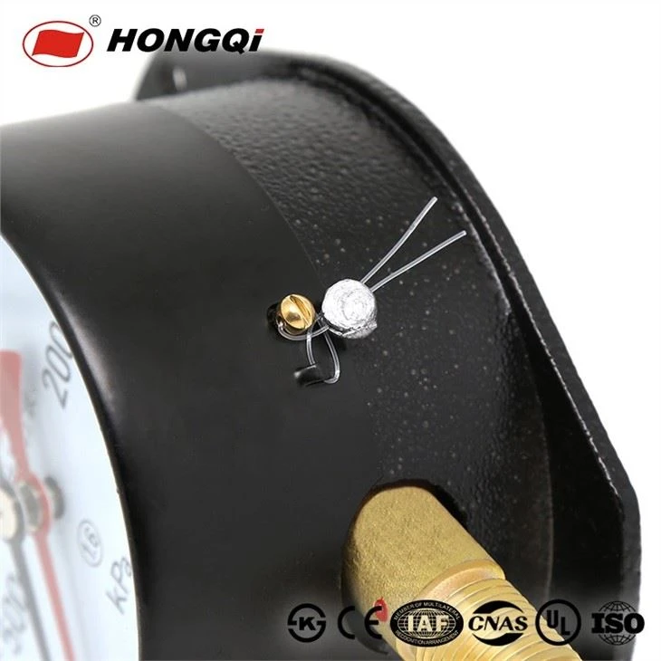 2500kpa Double Pointer Railway Pressure Gauge