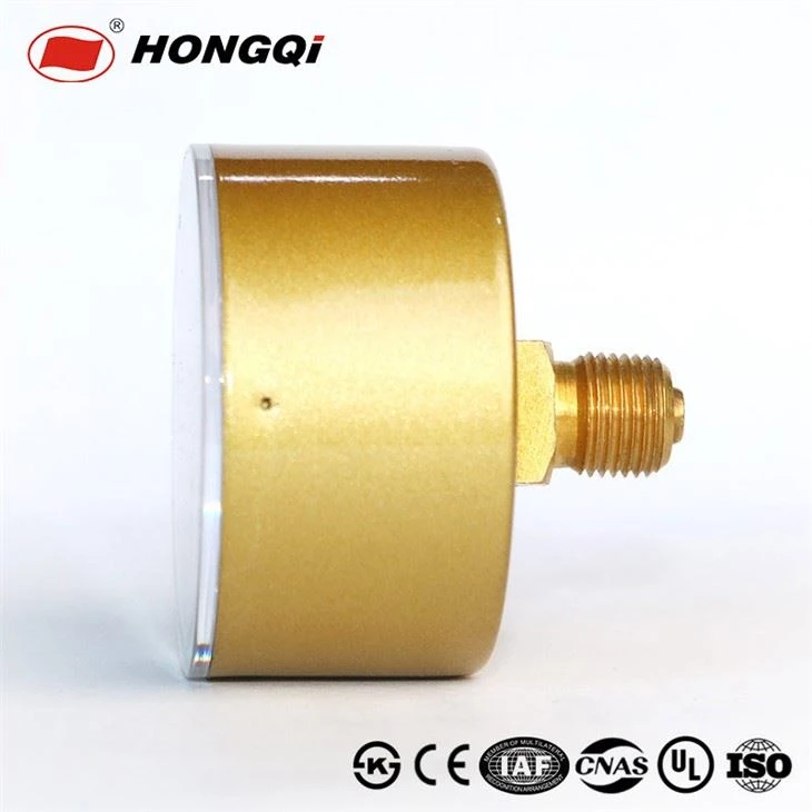 Customizable Double Scale Axial Pressure Gauge