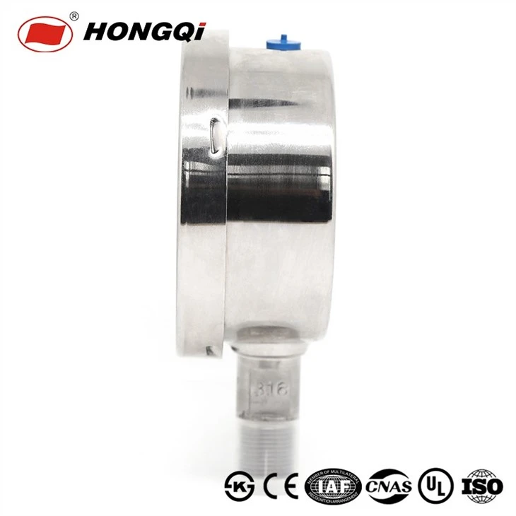 Full Stainless Steel Liquid Filled Pressure Gauge