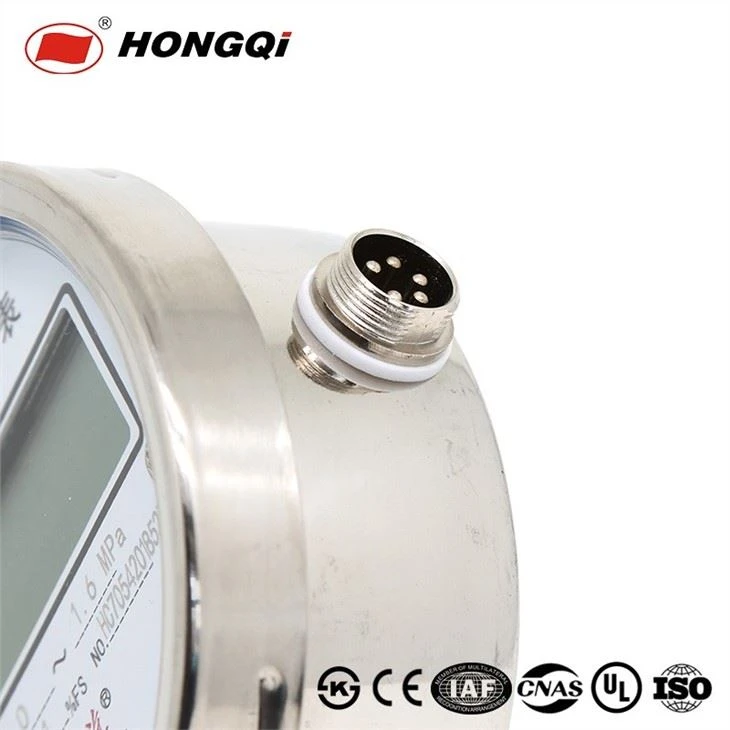 LCD Screen Stainless Steel Intelligent Digital Pressure Gauge