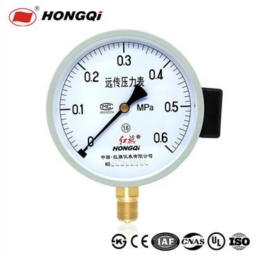 Hongqi (6") 150 mm mesurador de pressió d'oli-Comprovació i comandament a distància
